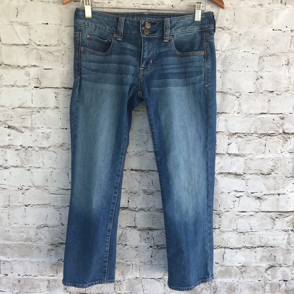 American Eagle Artist Crop Jeans